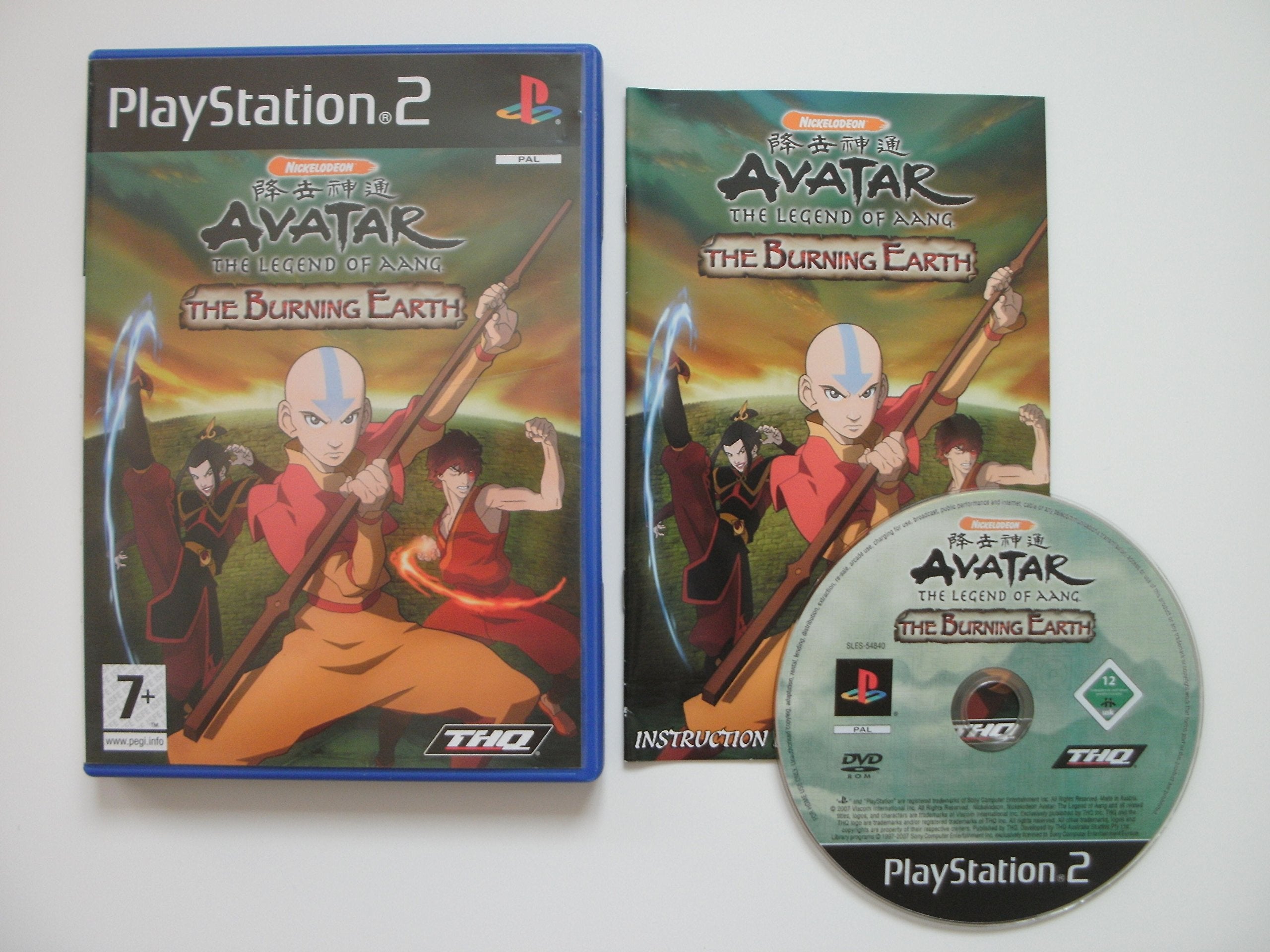 THQ Avatar The Legend Of Aang: The Burning Earth - Full Package Product - 1 Benutzer - PlayStation 2 (4005209096126) Games