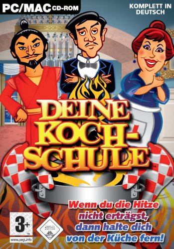 Product Image: Deine Kochschule, 1 CD-ROM: Für Windows DirectX 7.0 oder höher und MacOS X 10.4 oder höher