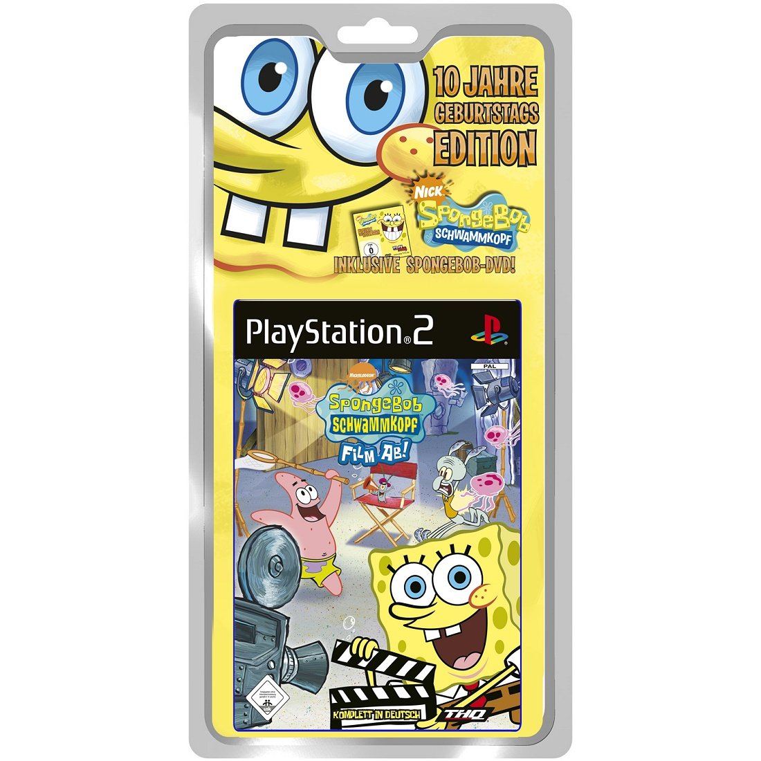 SpongeBob Schwammkopf - Film ab! - 10 Jahre Geburtstags Edition PlayStation 2