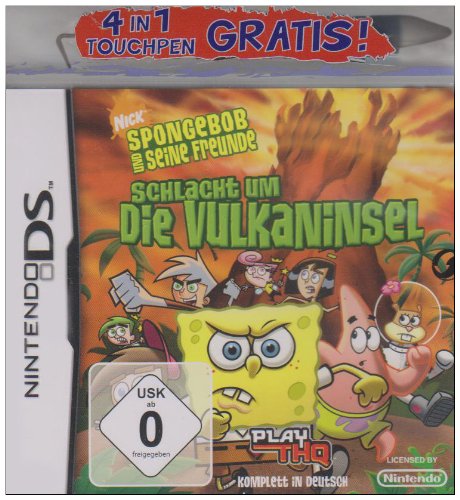 SpongeBob & Freunde - Schlacht um die Vulkaninsel Nintendo DS