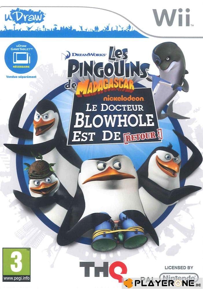 Les Pingouins de Madagascar : Le Docteur Blowhole est de retour uDRAW PC