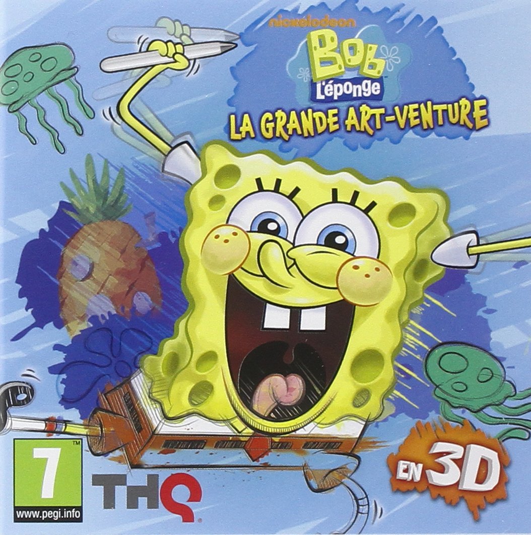 Bob l'Eponge : La grande art'venture (Nintendo 3DS) game
