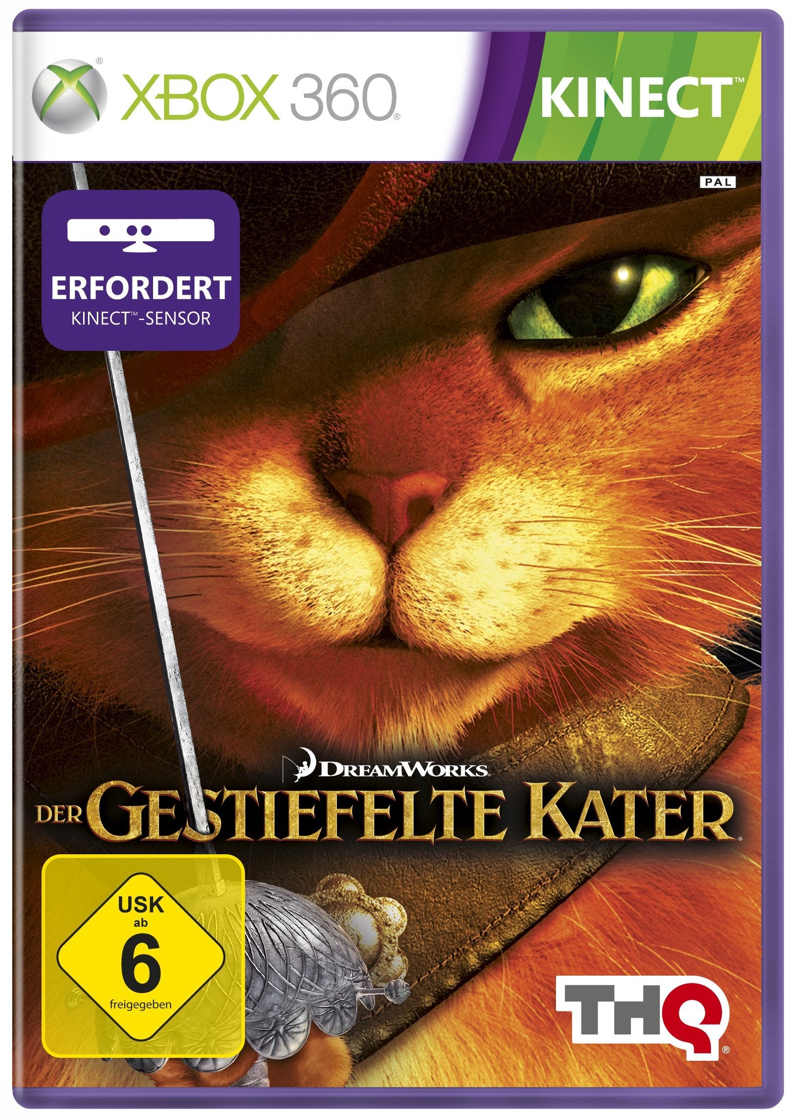 Der gestiefelte Kater (Kinect erforderlich) Xbox 360