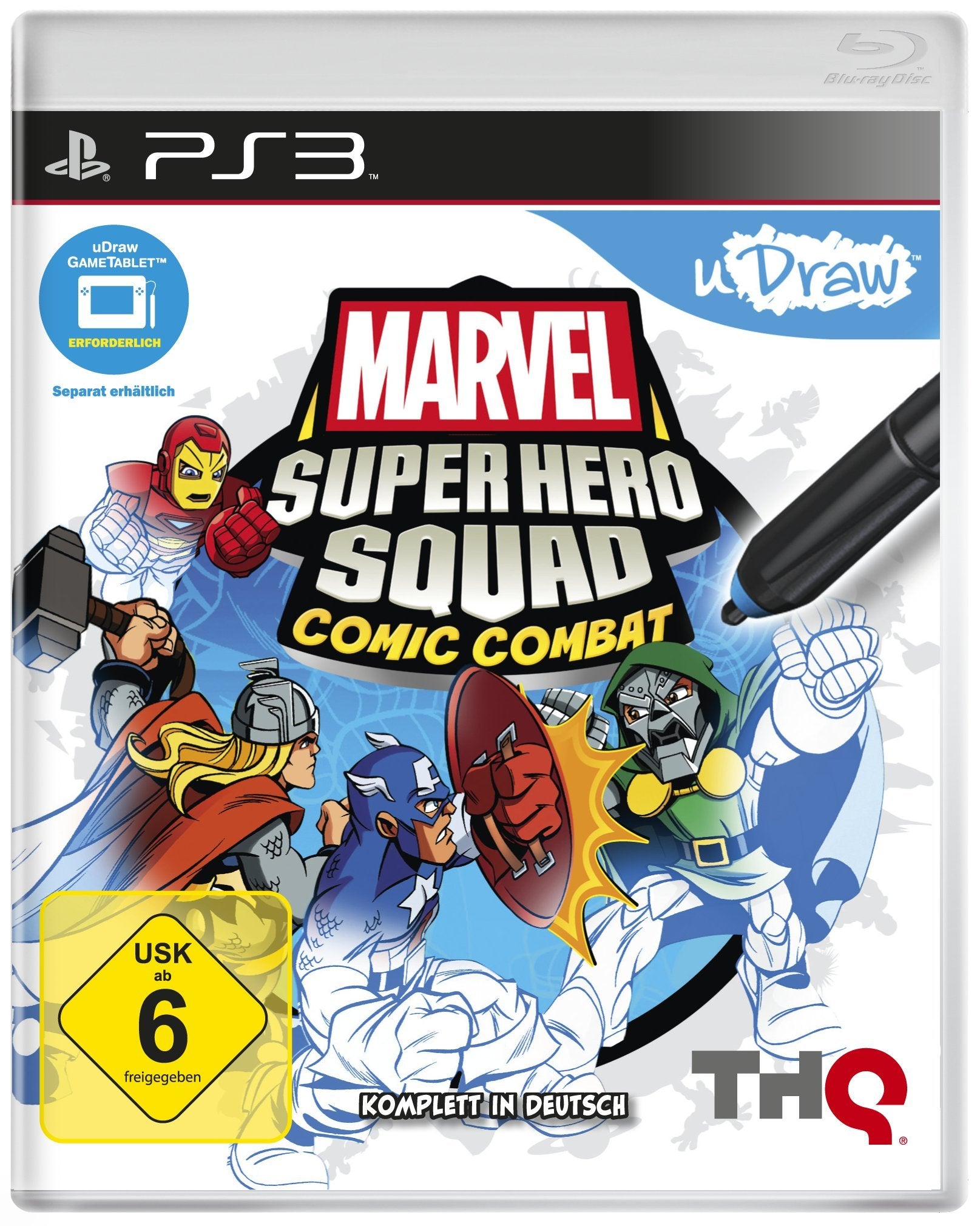 Product Image: Marvel Super Hero Squad Comic Combat, PS3-Blu-ray Disc: Für