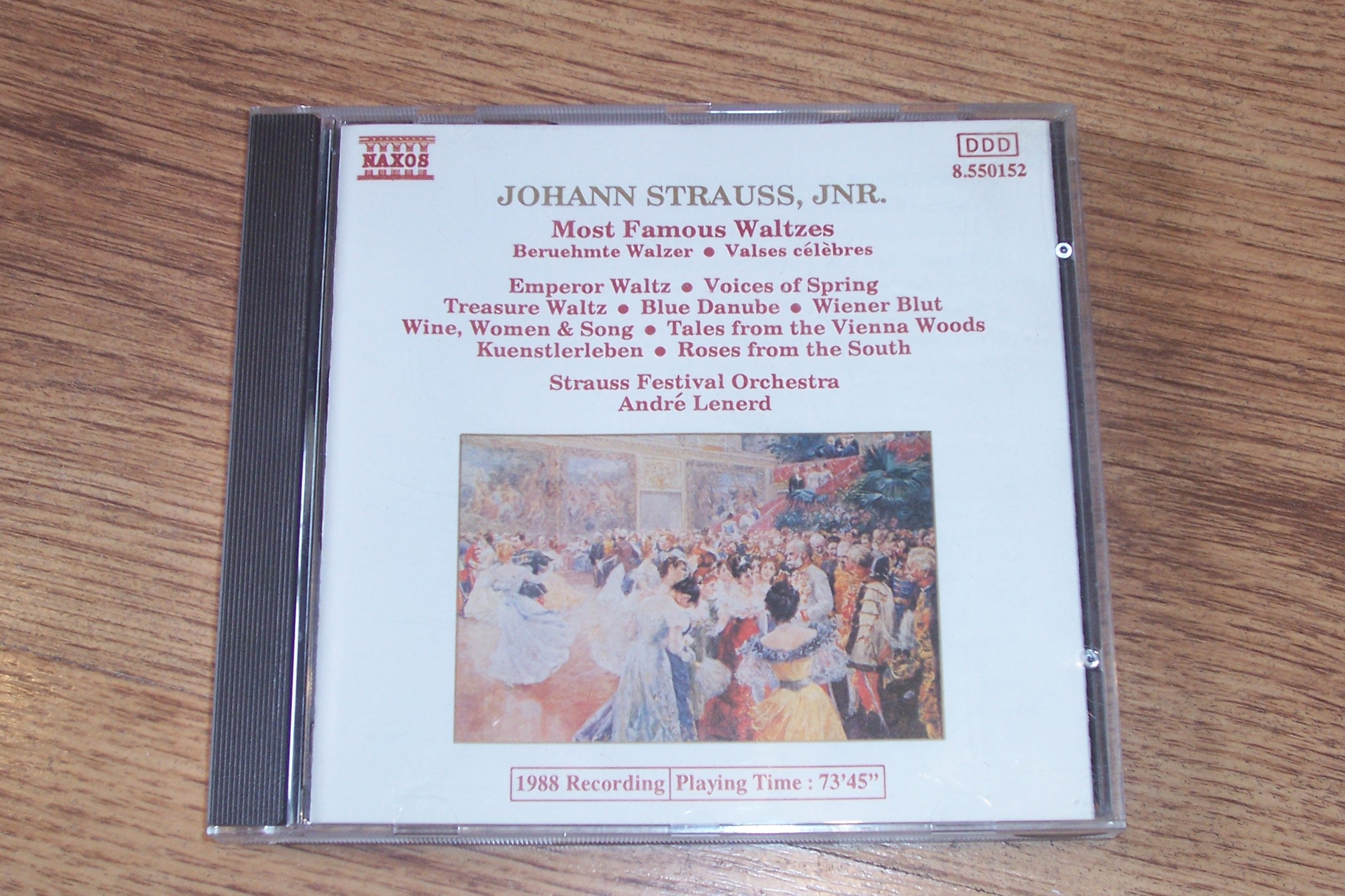 Johann Strauss, Jnr Most Famous Waltzes Music