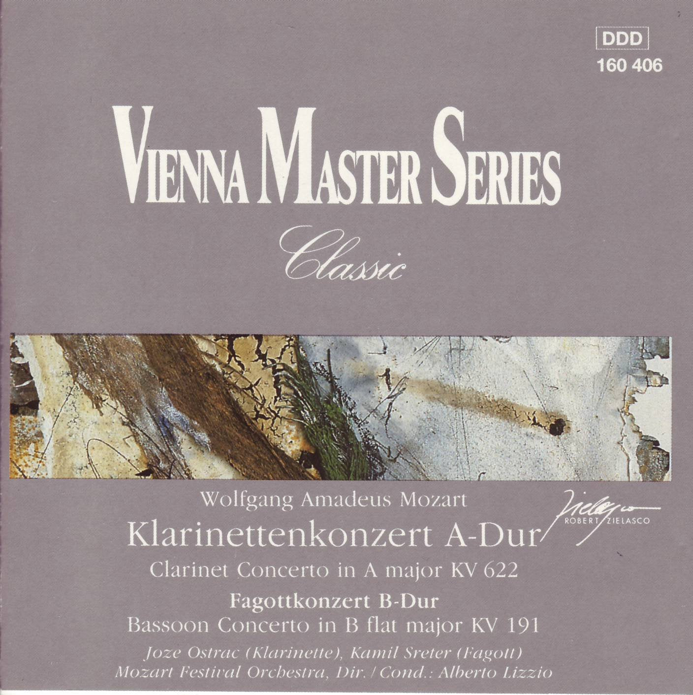 Mozart: Clarinet Concerto / Bassoon Concerto (Vienna Master Series) Music