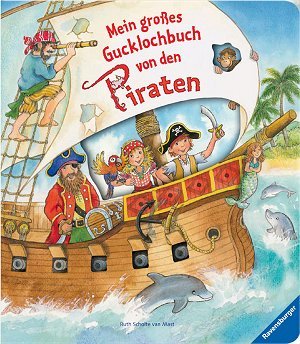 Ravensburger 02378 M.gr.Gucklochbuch Piraten Books
