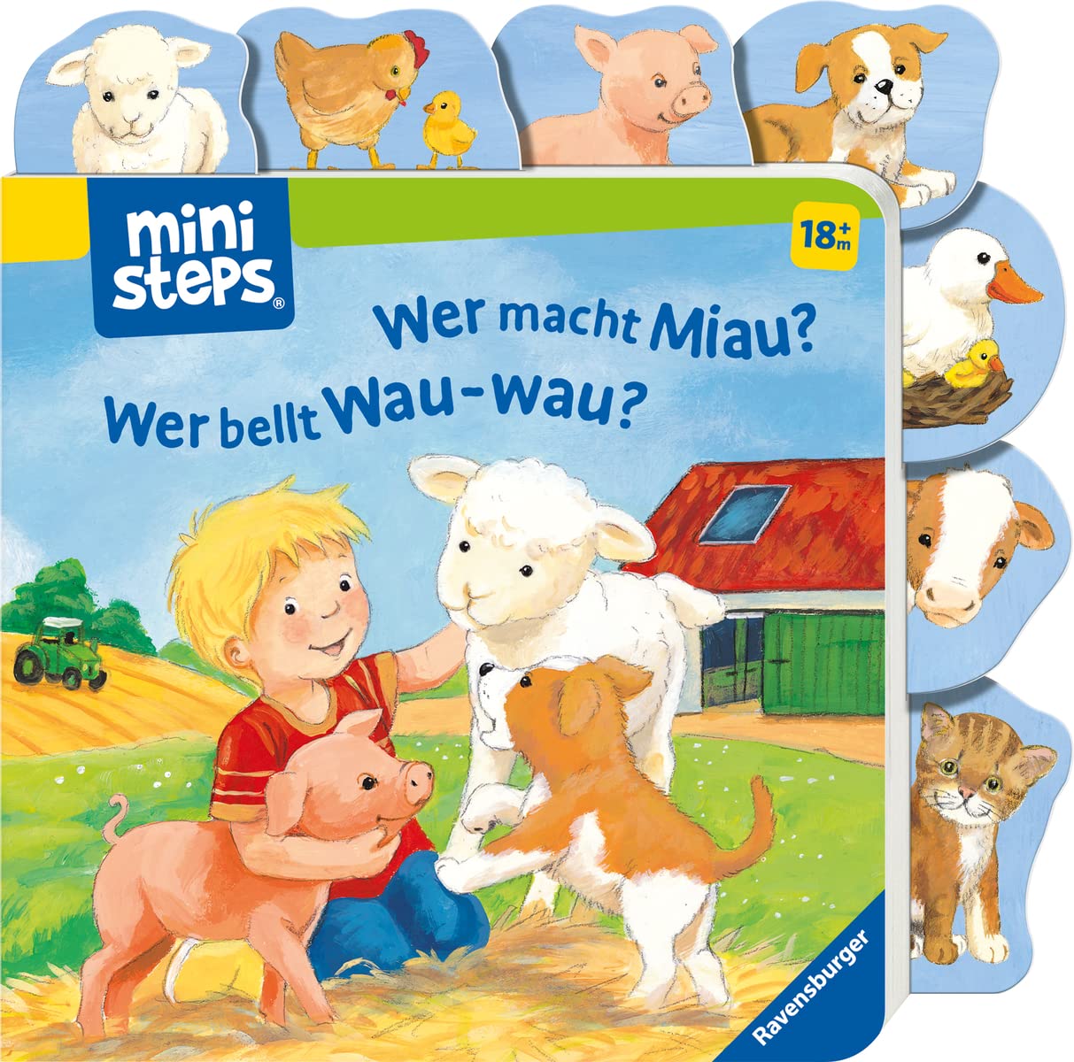 ministeps: Wer macht Miau? Wer bellt Wau-wau?: Ab 18 Monaten (ministeps Bücher) Parents & Children