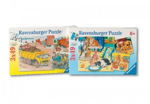 RV Puzzle Standard, sortiert 3x49-teilig, ab 5 Jahren, L 17,8H 17 Puzzles
