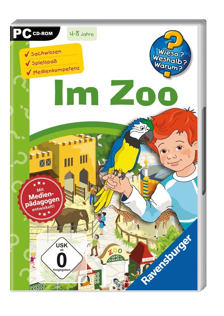 Ravensburger 27566 - WWW CD-ROM Im Zoo - Wieso? Weshalb? Warum? Hobbies & Leisure