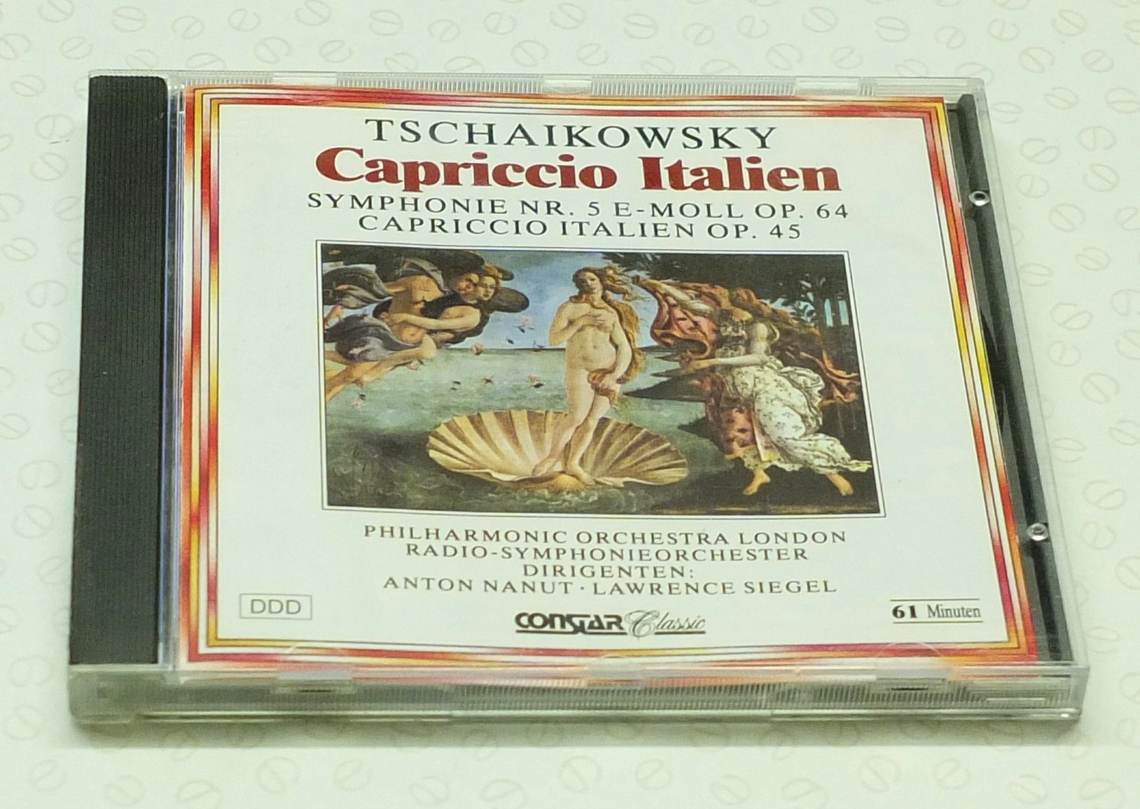 Tschaikovsky: Capriccio Italien; Symphony No 5. Anton Nanut, Lawrence Siegel. Music
