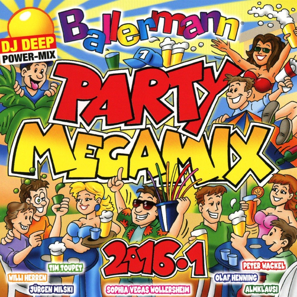 Ballermann Party Megamix 2016.1 German Schlager & Volksmusik