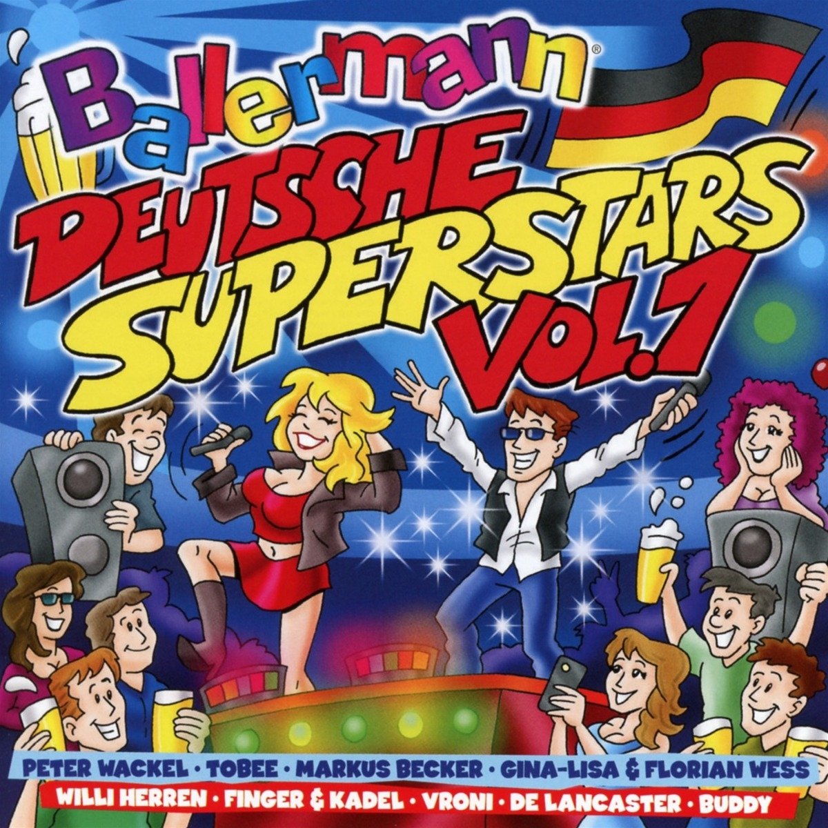 Ballermann - Deutsche Superstars Vol.1 German Schlager & Volksmusik