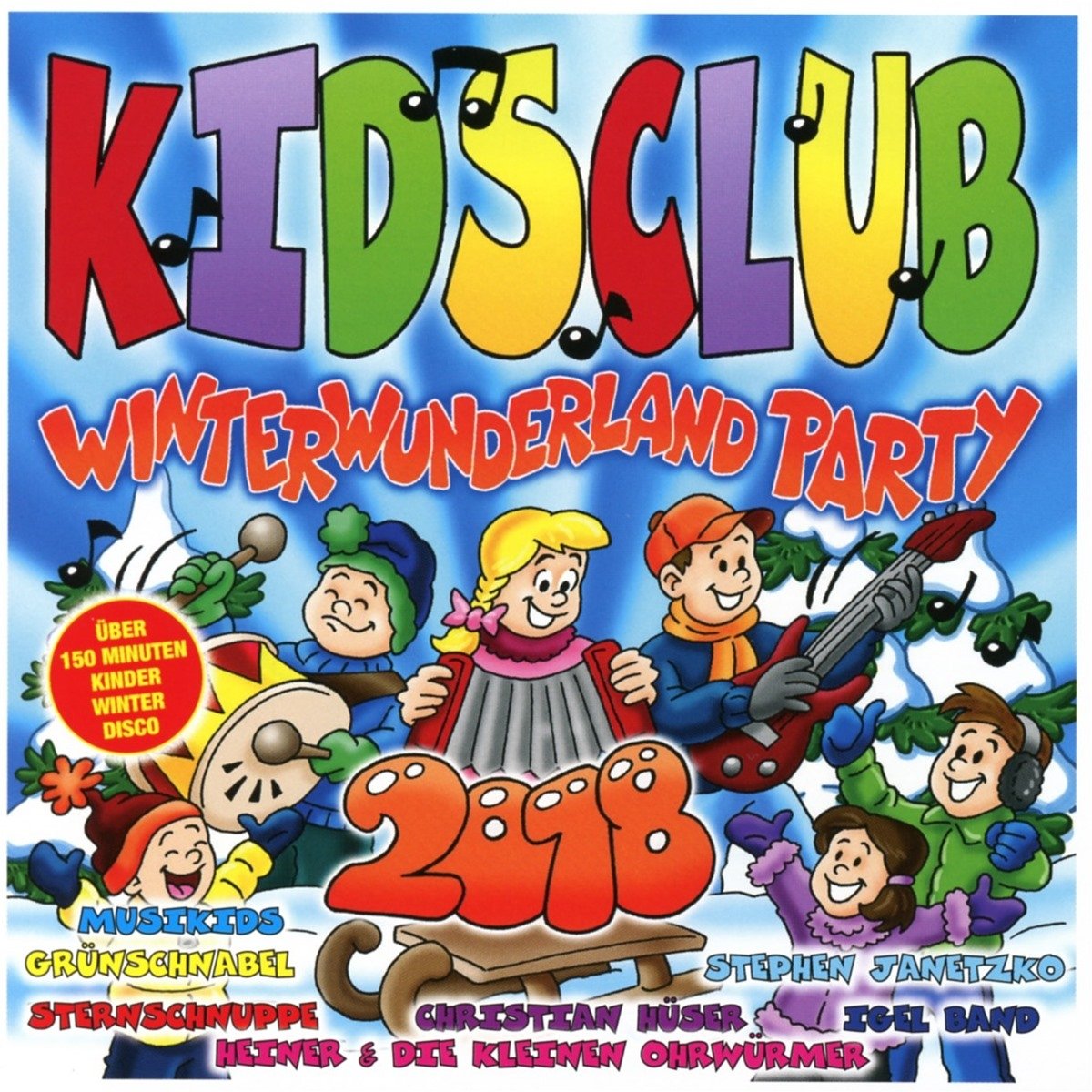Kids Club/Winterwunderland Party 2018 cd