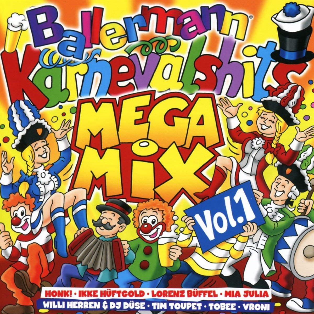 Ballermann Karneval Hits Megamix Vol.1 German Schlager & Volksmusik