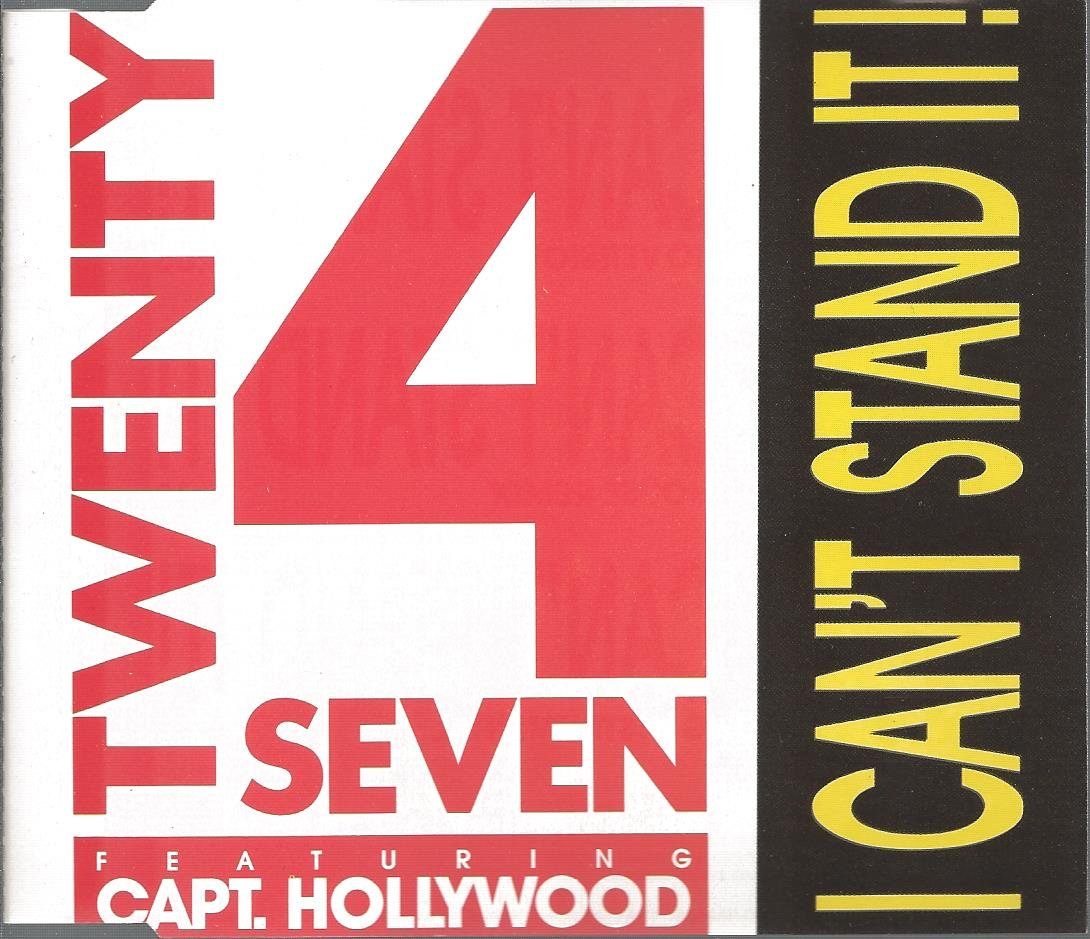 I Can't Stand it (Radio Version/Hip House Remix/Long Instr, Feat. Captain Hollywood) cd