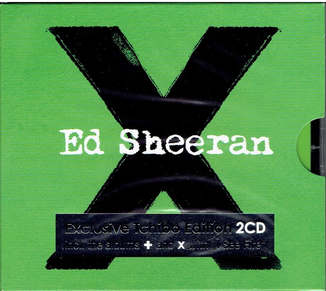 Ed Sheeran Exclusive Tchivo Edition 2 CD incl. the albums + and x with I see fire Music