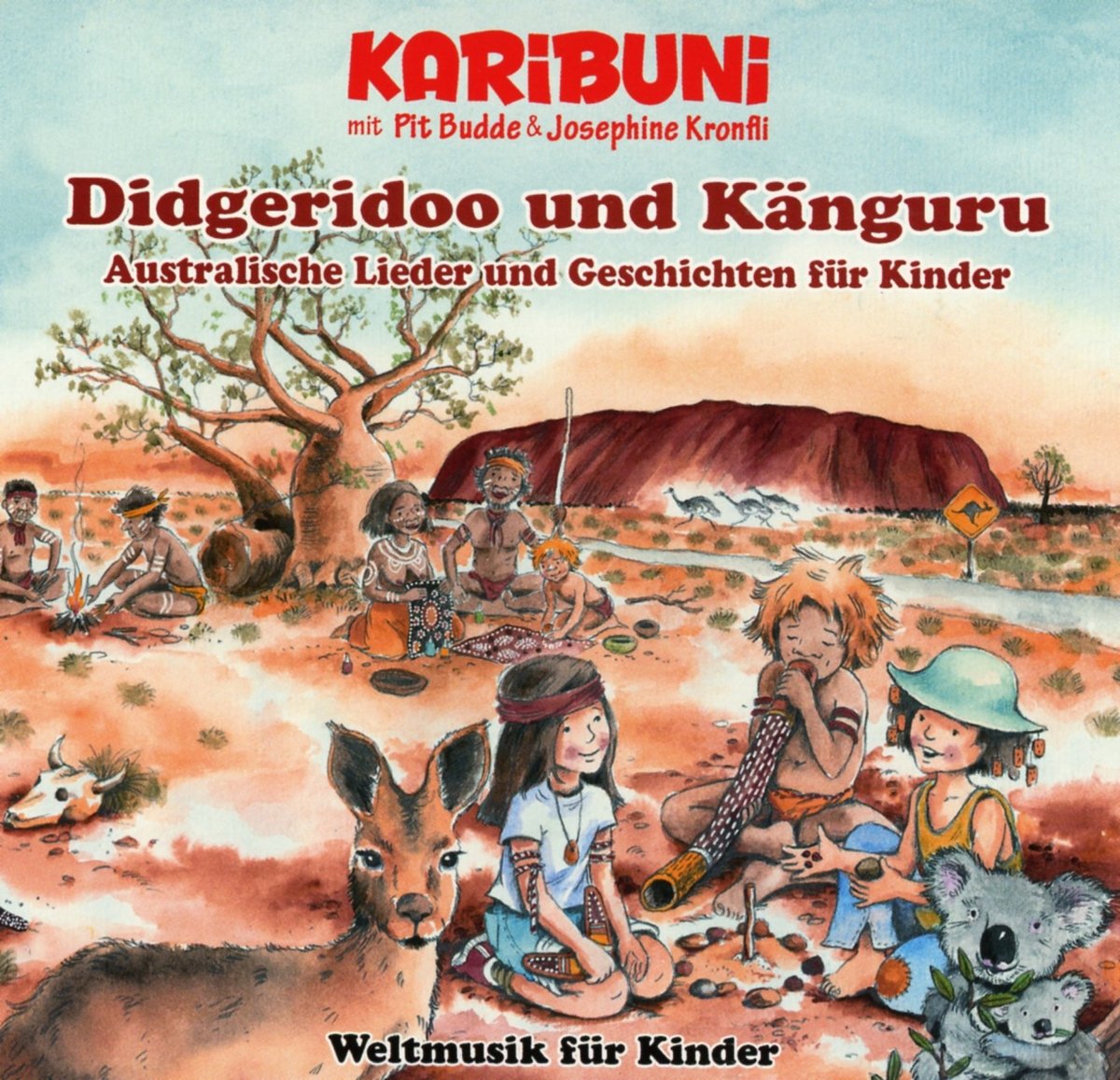 Didgeridoo und Känguru-Weltmusik für Kinder Children & Young People