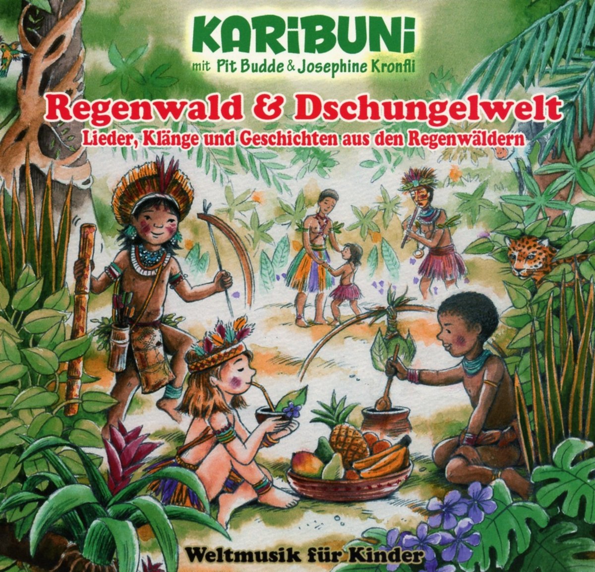 Regenwald & Dschungelwelt-Weltmusik Für Kinder cd