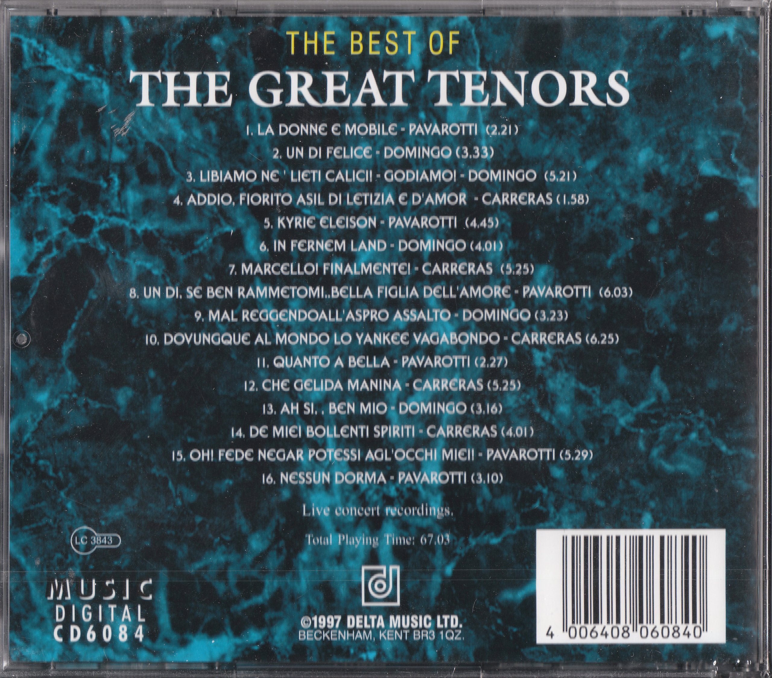 The Best of the Tenors Classical