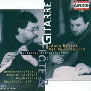 Originaltranskriptionen für Flöte und Gitarre Classical