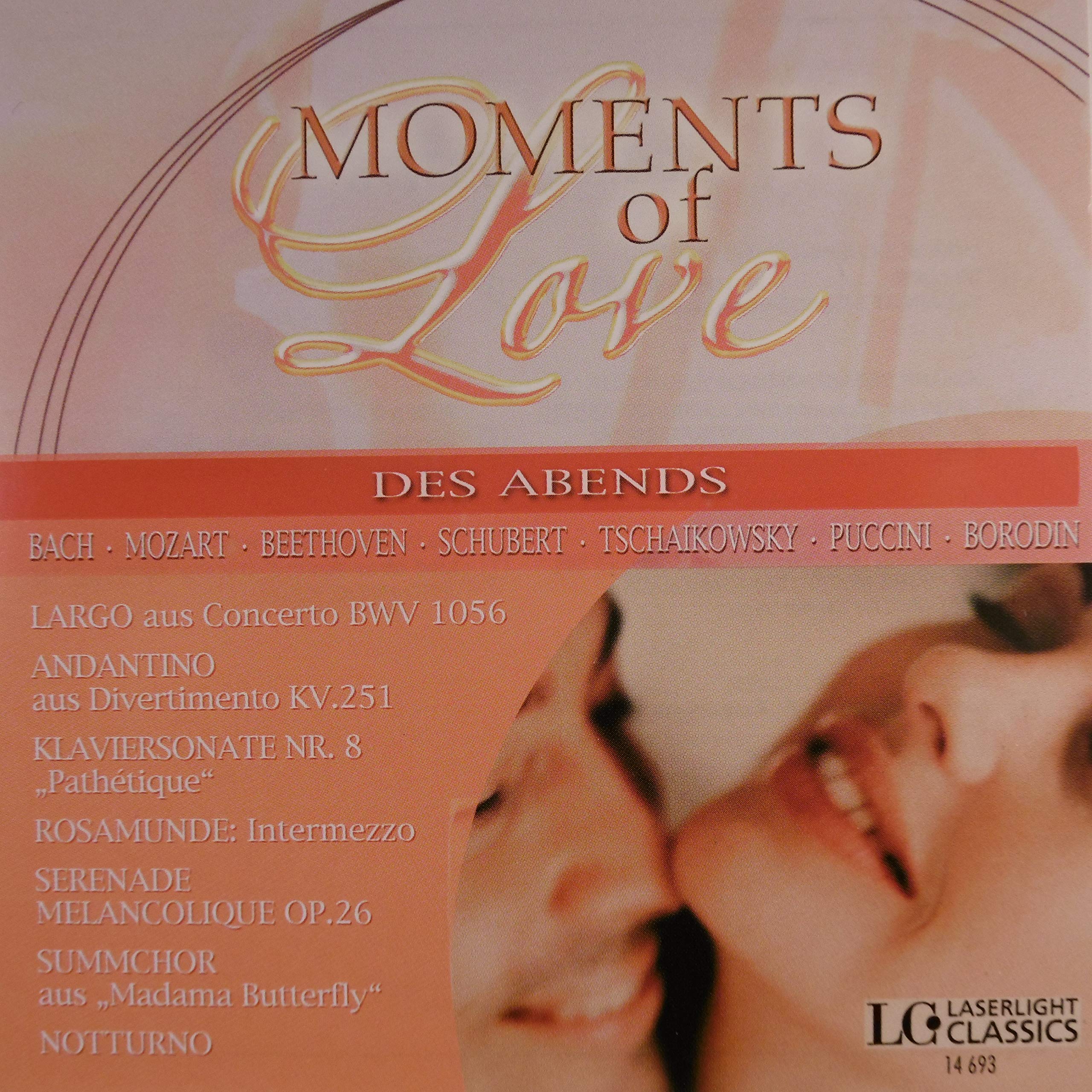 DES ABENDS Moments of Love Music