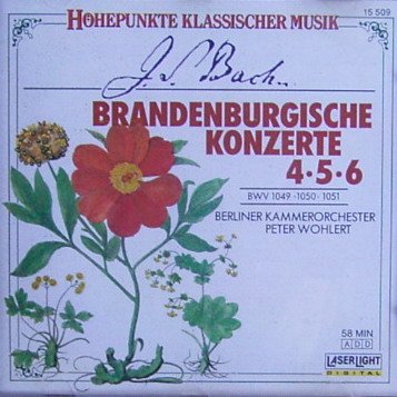Product Image: Brandenburgische Konzerte 4-6