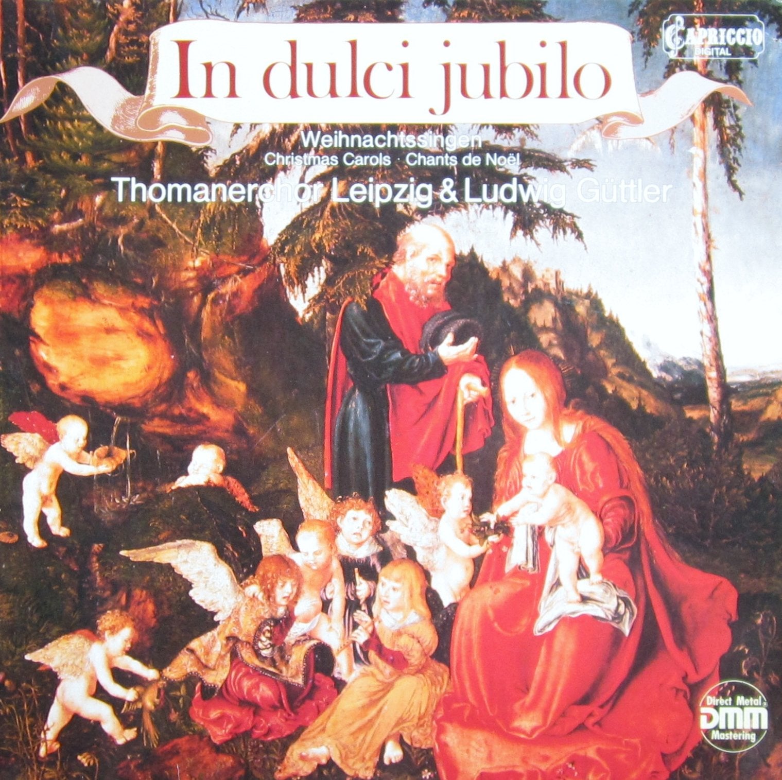 In dulci jubilo-Weihnachtssingen (1984, & Ludwig Güttler) / Vinyl record cd