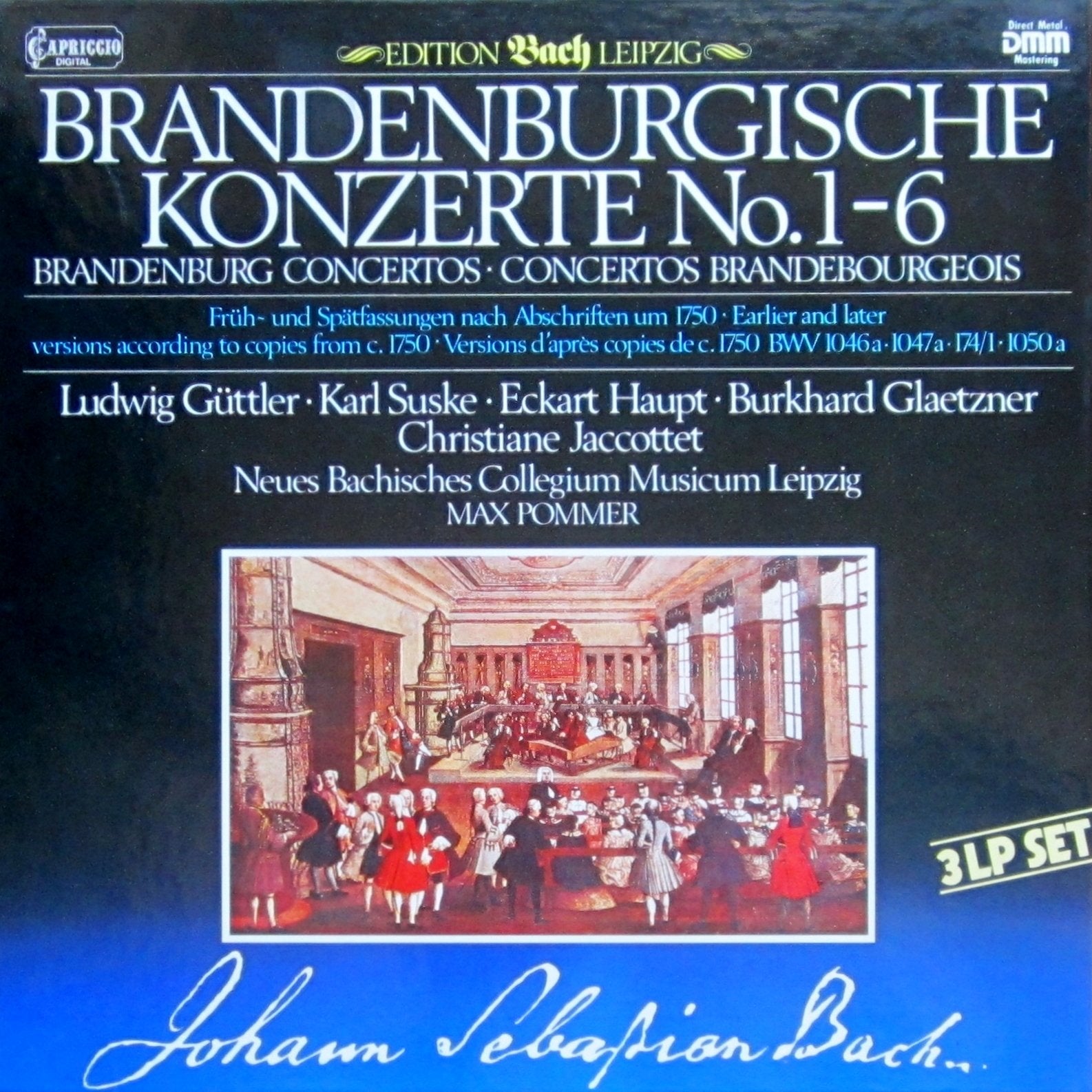 Bach: Die Brandenburgischen Konzerte No. 1-6 Music