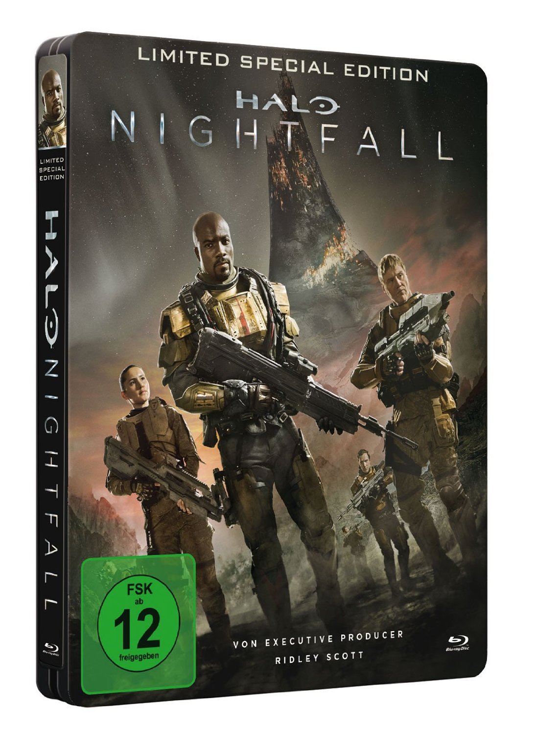 Halo - Nightfall - Limitierte Exklusiv Steelbook Version mit Handy-Display Cleaner - Blu-ray Films