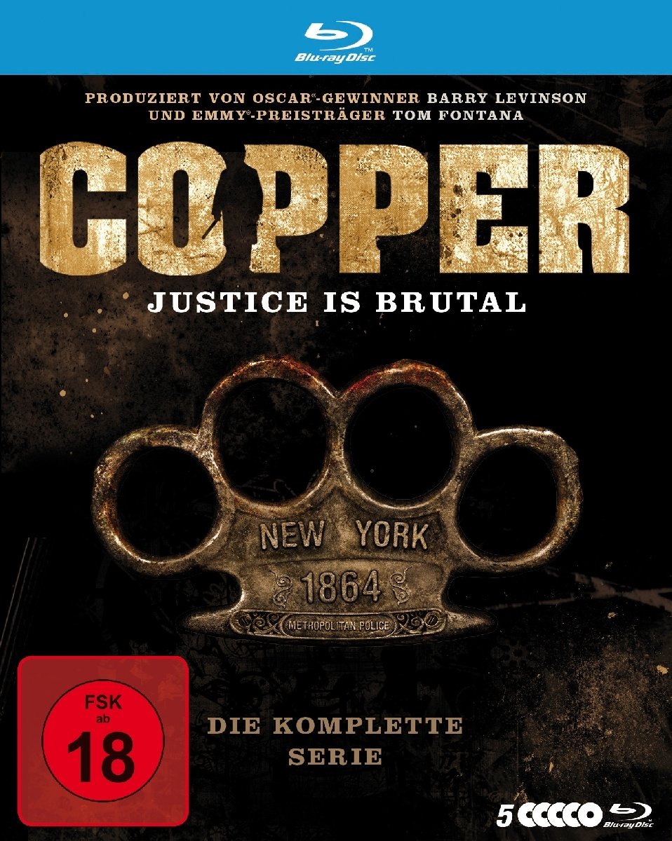 Copper - Justice Is Brutal - Die komplette Serie Box sets