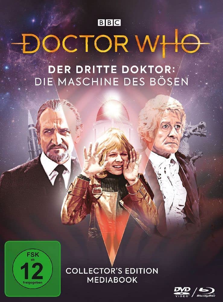 Doctor Who: Der Dritte Doktor - Die Maschine des Bösen - Mediabook Edition (+ DVD) (+ Bonus-DVD) LTD. Box sets