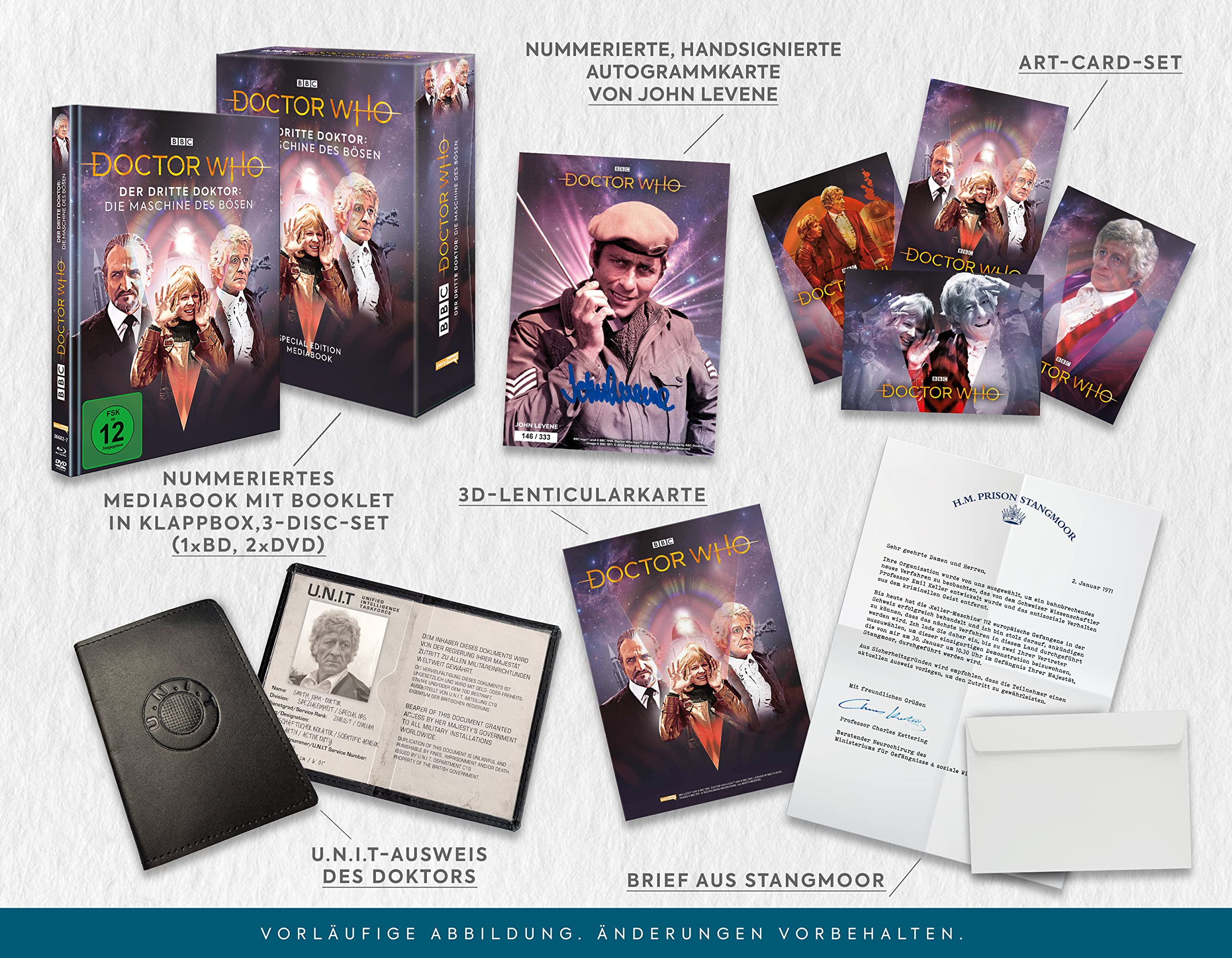 Doctor Who: Der Dritte Doktor - Die Maschine des Bösen (Special Edition, DVD & Blu-ray Combo) LTD. (exklusiv bei Amazon) Films