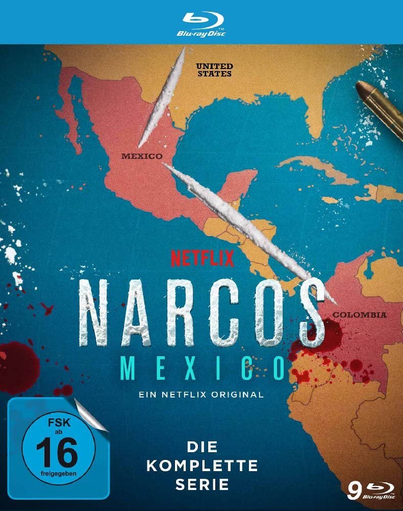 NARCOS: MEXICO - Die komplette Serie (Staffel 1 - 3) LTD. Box sets