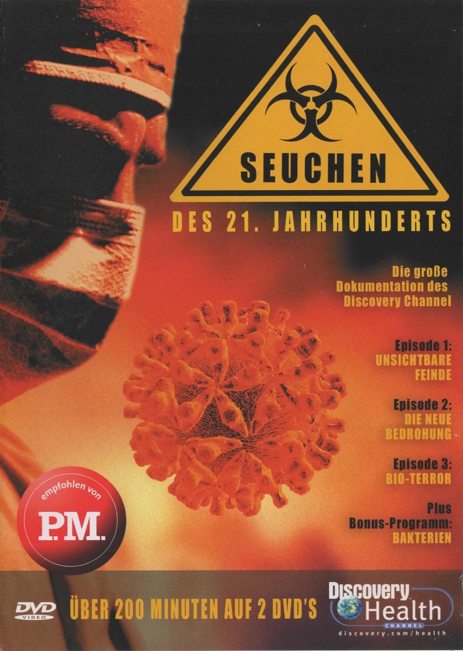 Discovery Channel - Seuchen des 21. Jahrhunderts (2 DVDs) Films