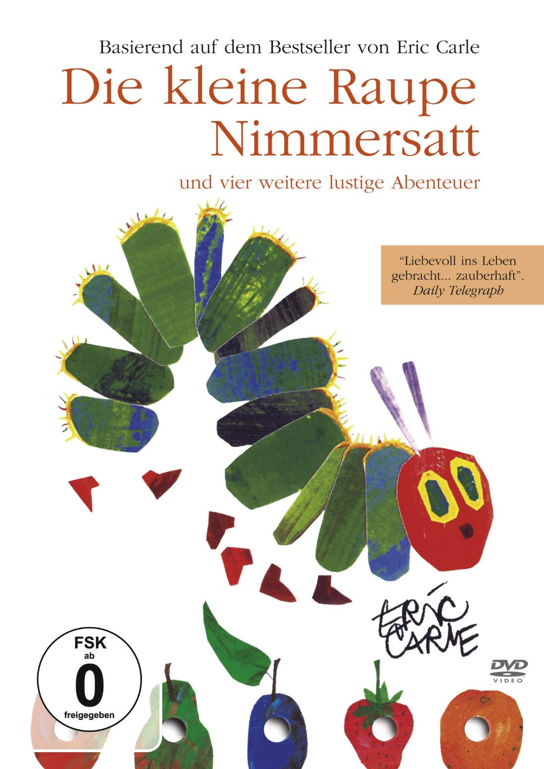 Die kleine Raupe Nimmersatt und vier weitere lustige Abenteuer Movies