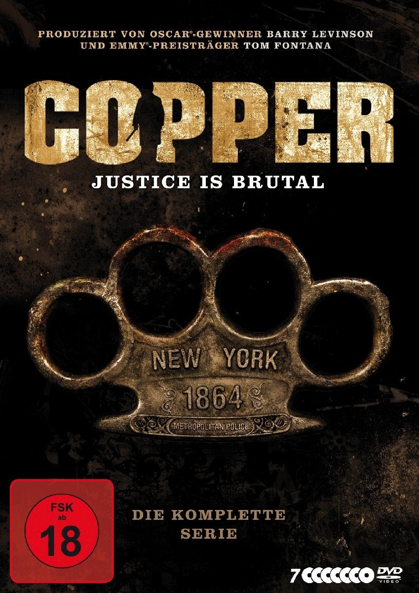 Copper - Justice Is Brutal - Die komplette Serie Box sets