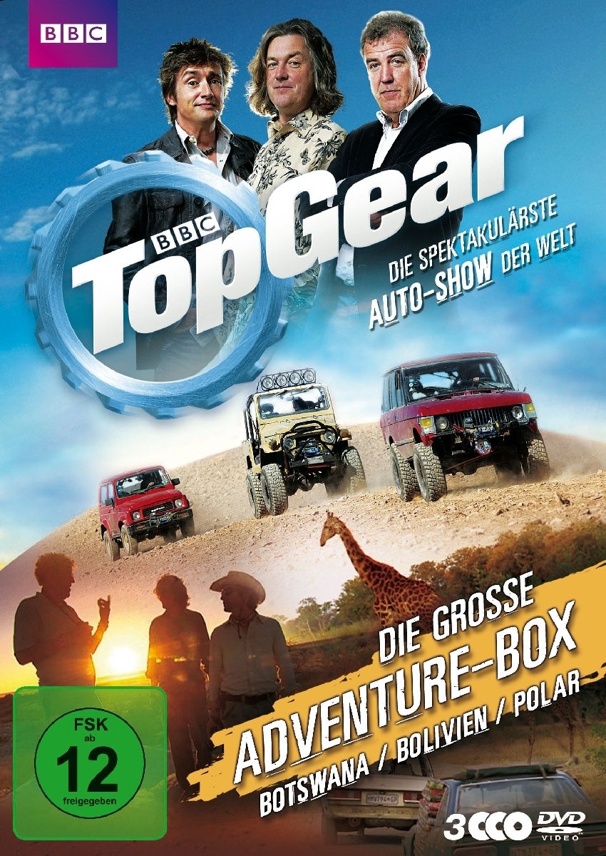 Top Gear - Die große Adventure-Box - (Botswana / Bolivien / Polar) Box sets