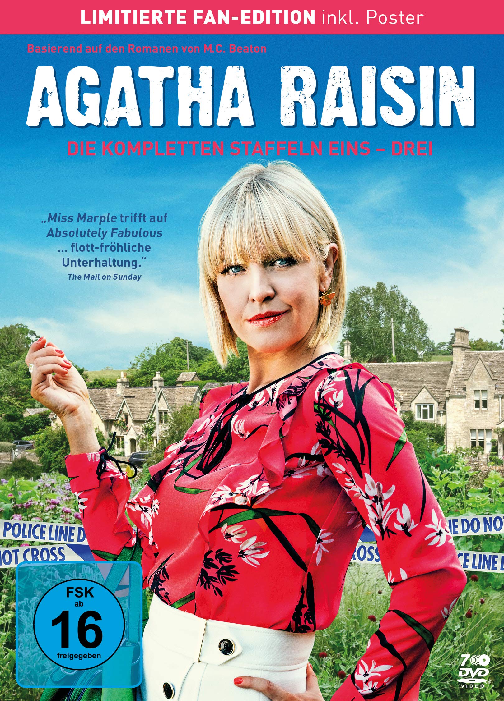 Agatha Raisin - Die kompletten Staffeln 1-3. Limited Fan-Edition inkl. Poster LTD. Box sets