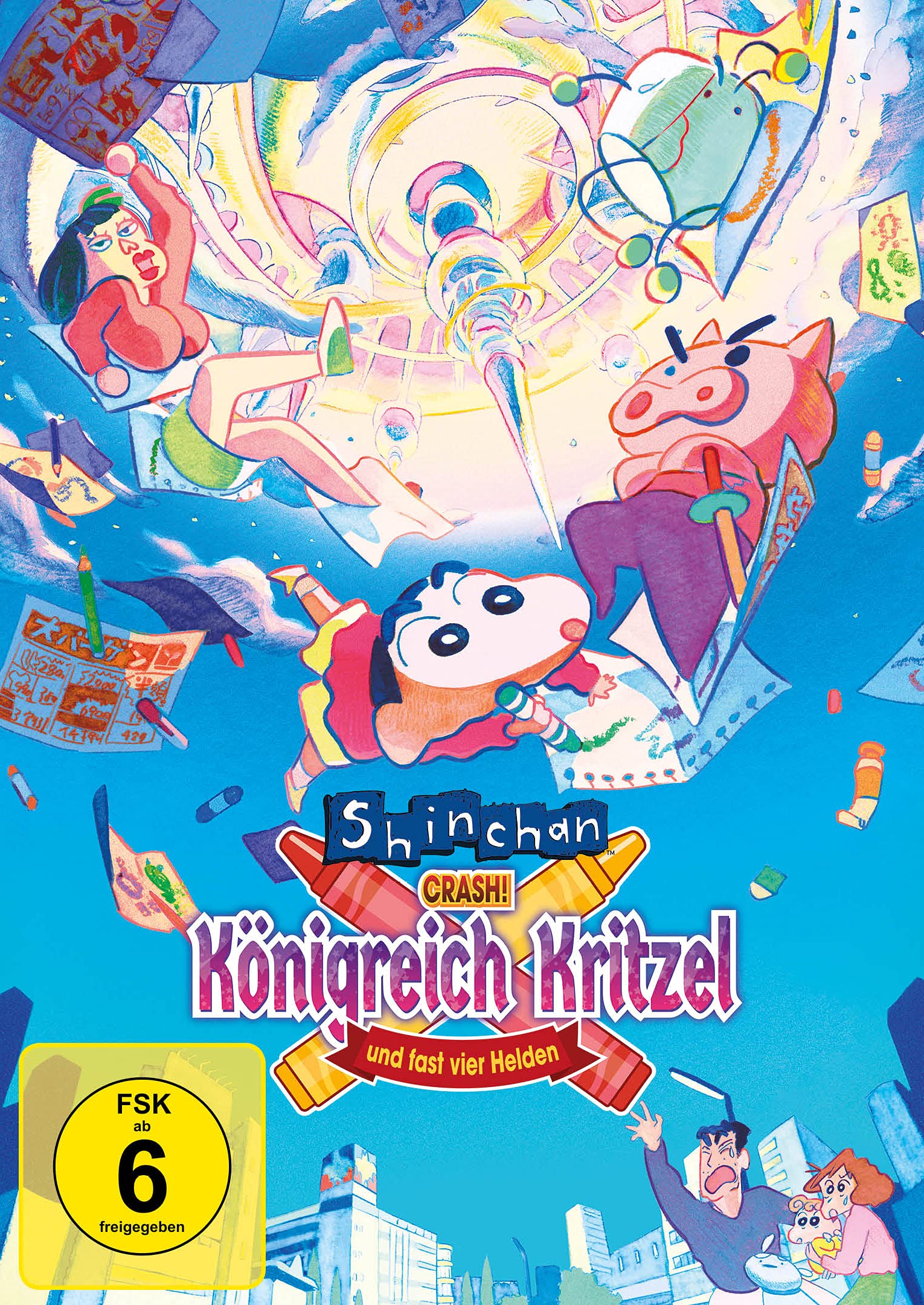 Shin Chan - Crash! Königreich Kritzel und fast vier Helden Films