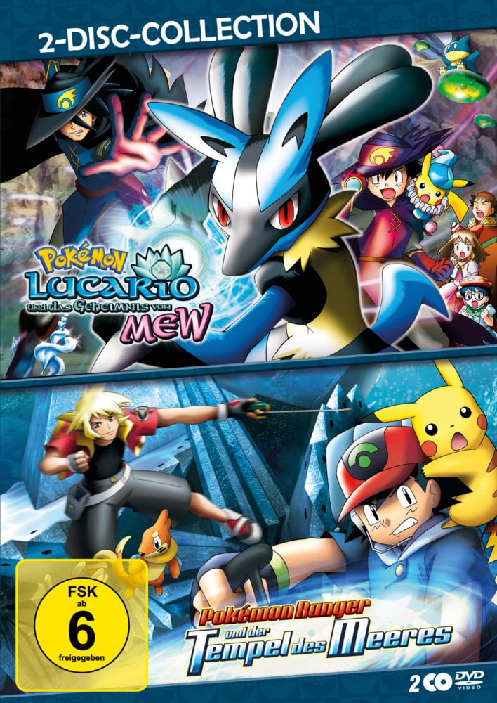 Pokémon - Der Film: Lucario und das Geheimnis von Mew & Pokémon Ranger und der Tempel des Meeres Movies