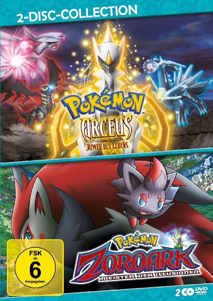 Pokémon - Arceus und das Juwel des Lebens / Zoroark: Meister der Illusionen LTD. Box sets