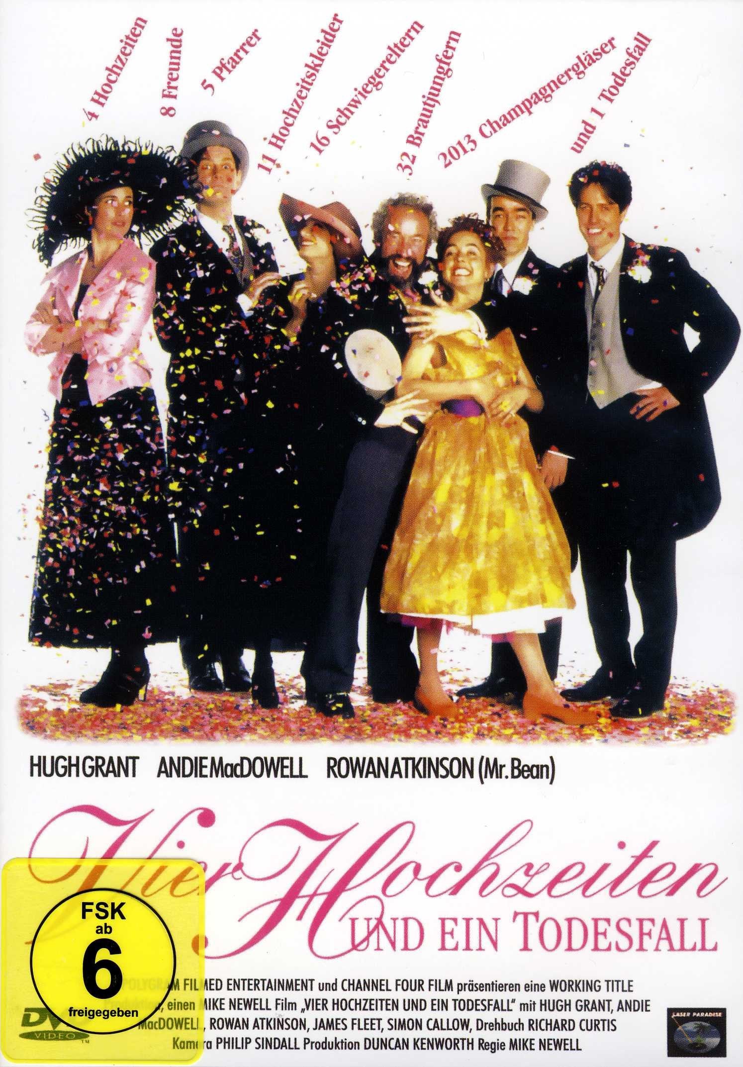 Vier Hochzeiten und ein Todesfall (Amaray) Movies