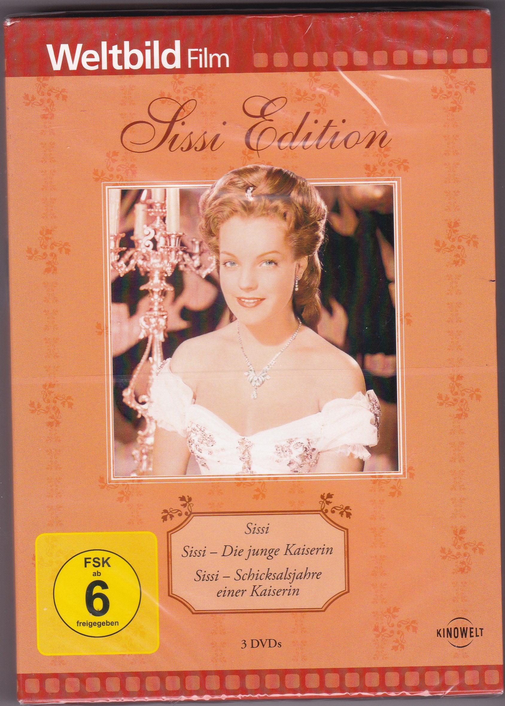 Sissi - Edition, 3 DVD, Sissi - Sissi, die junge Kaiserin - Sissi, Schicksalsjahre einer Kaiserin Films