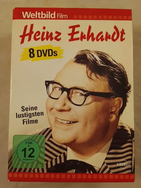 Heinz Erhardt - Seine lustigsten Filme (8 DVD's) Films