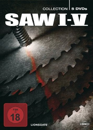 Saw I - V (5 DVDs, Digipack) Movies