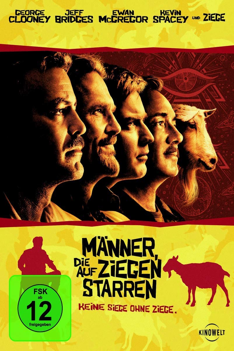 Männer die auf Ziegen starren Films