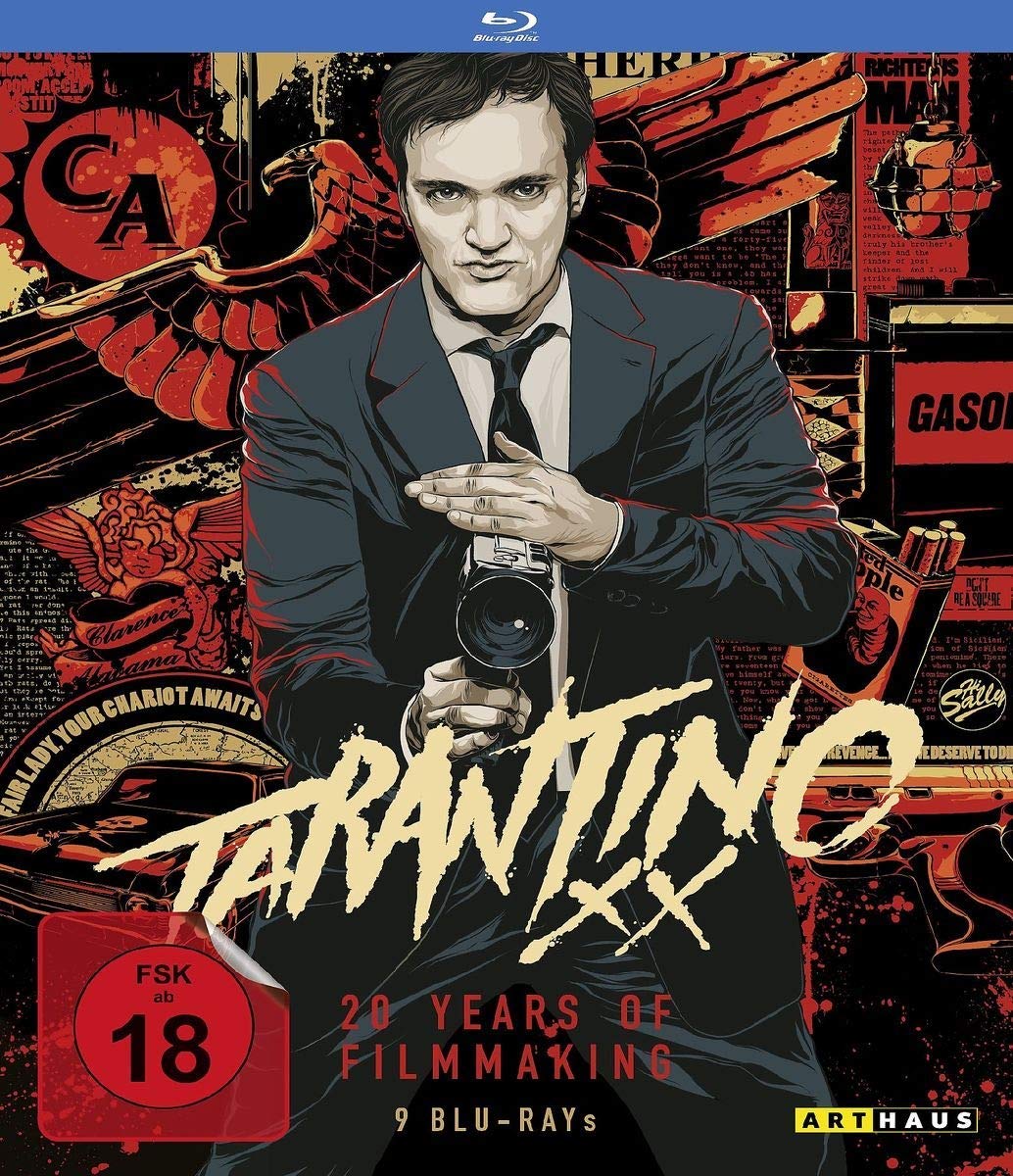 Tarantino XX: 20 Years of Filmmaking (Reservoir Dogs/True Romance/Pulp Fiction/Jackie Brown/Kill Bill, Vol. 1/Kill Bill, Vol.2/Death Proof/Inglorious Basterds) Movies