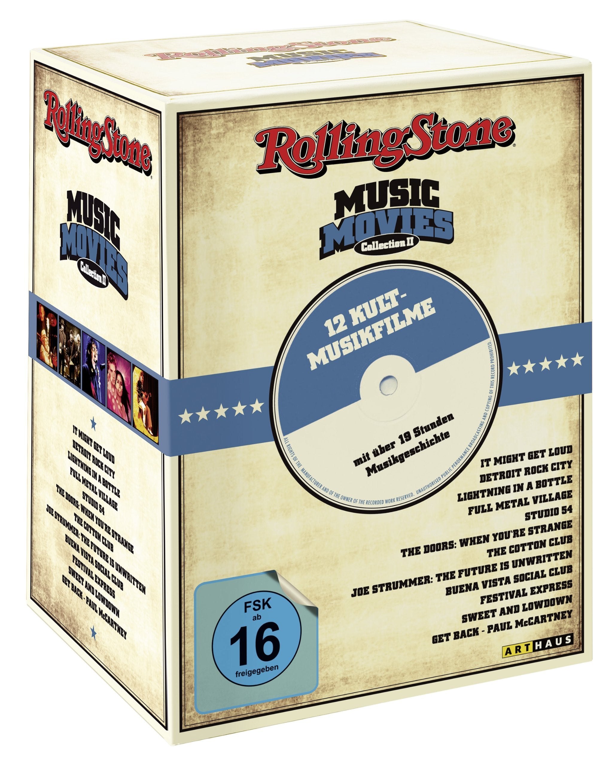 Rolling Stone Music Movies Collection II - Gesamtedition Films