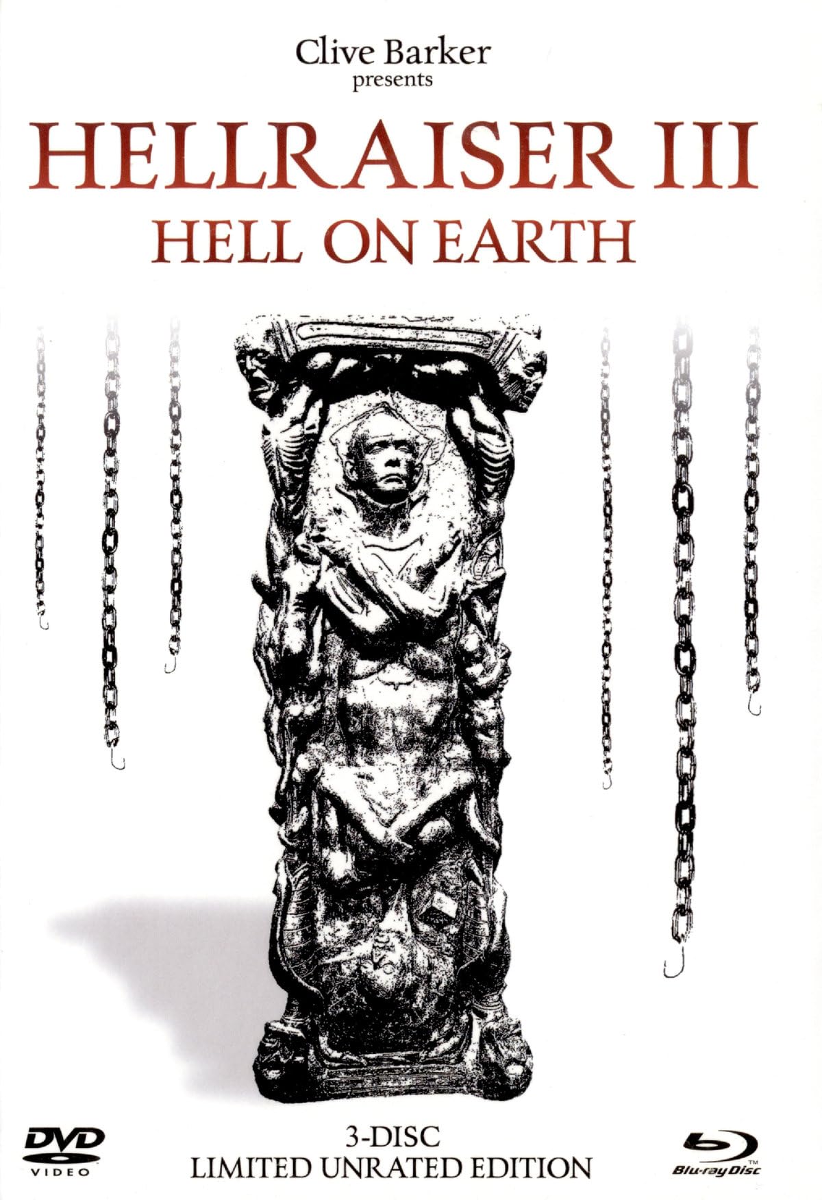 Product Image: Hellraiser III - Hell on Earth - Limited Unrated Edition - Mediabook - DVD - Blu-ray